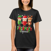 Pharmacy Squad Christmas Costume Funny Lls Pharmac T-shirt (Voorkant)
