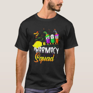 Pharmacy Squad Funny Halloween Souvenirs T-shirt