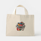 'Pharmacy Squad'. Mini Tote Bag (Achterkant)