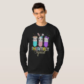 Pharmacy Squad Pharmacy Crew Cute Bunny Egg Happy T-shirt (Voorkant volledig)