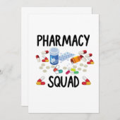 Pharmacy squad T-Shirt Kaart (Voorkant / Achterkant)