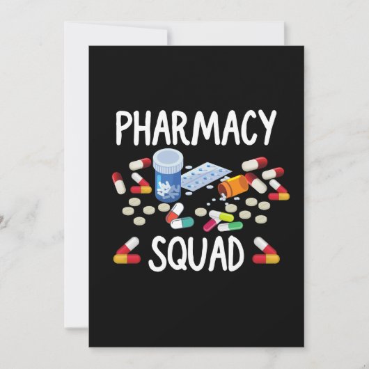 Pharmacy squad T-Shirt Kaart (Voorkant)