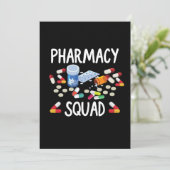 Pharmacy squad T-Shirt Kaart (Staand voorkant)