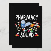 Pharmacy squad T-Shirt Kaart (Voorkant / Achterkant)