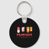 Pharmacy Squad Valentines Cute Lls Pharmacist Phar Sleutelhanger (Voorkant)