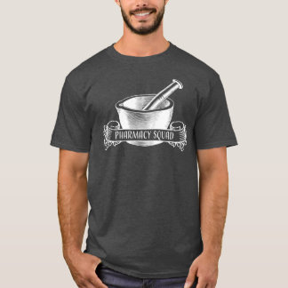 Pharmacy squad white t-shirt