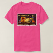 Pharmacy Stamp with Bowl of Hygeia Honering Pharma T-shirt (Design voorkant)