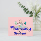 Pharmacy Student Gifts Briefkaart (Staand voorkant)