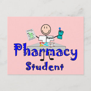 Pharmacy Student Gifts Briefkaart