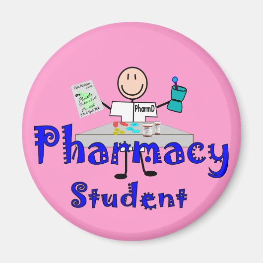 Pharmacy Student Gifts Magneet (Voorkant)
