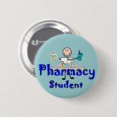 Pharmacy Student Gifts Ronde Button 5,7 Cm (Voorkant /achterkant)
