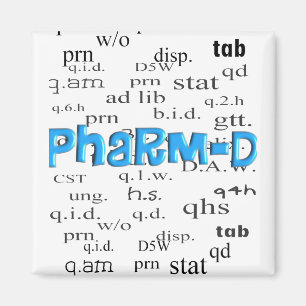 Pharmacy Student Pharm-D Gifts Magneet