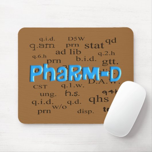 Pharmacy Student Pharm-D Gifts Muismat (Met muis)