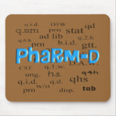 Pharmacy Student Pharm-D Gifts Muismat (Voorkant)