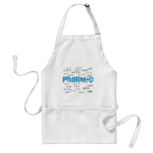Pharmacy Student Pharm-D Gifts Standaard Schort (Voorkant)