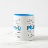 Pharmacy Student Pharm-D Gifts Tweekleurige Koffiemok (Center)
