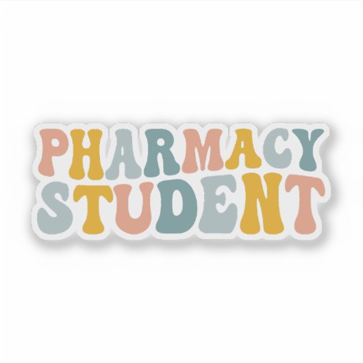 Pharmacy Student Sticker (Voorkant)