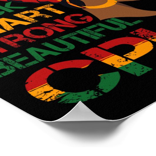 Pharmacy Tech CPHT Afro-Amerikaanse zwarte geschie Poster (Hoek)