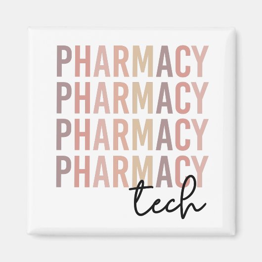 Pharmacy Tech | Farmaceutische technicus Magneet (Voorkant)