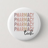 Pharmacy Tech | Farmaceutische technicus Ronde Button 5,7 Cm (Voorkant)