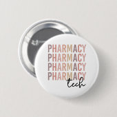 Pharmacy Tech | Farmaceutische technicus Ronde Button 5,7 Cm (Voorkant /achterkant)