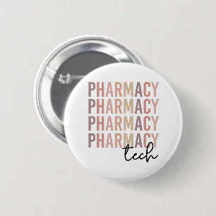 Pharmacy Tech Farmaceutische technicus Ronde Button 5,7 Cm