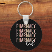 Pharmacy Tech | Farmaceutische technicus Sleutelhanger (Voorkant)