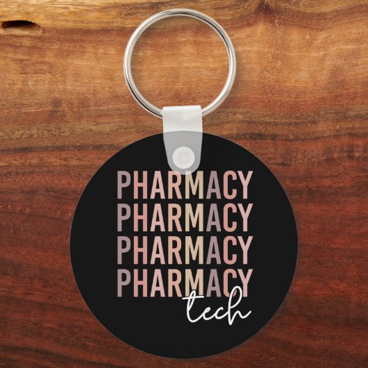 Pharmacy Tech | Farmaceutische technicus Sleutelhanger (Voorkant)