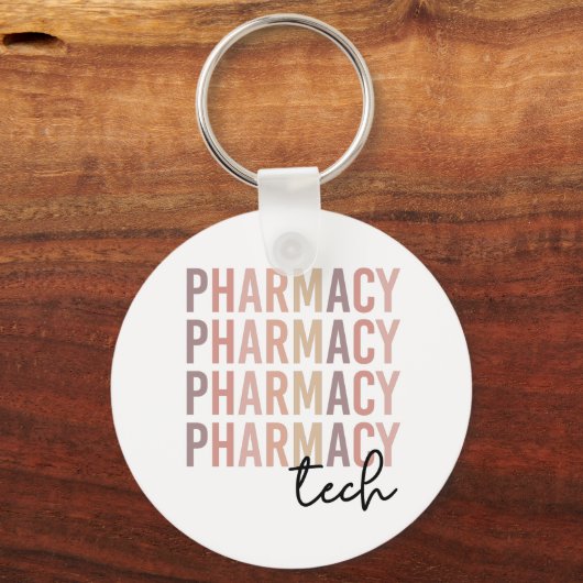 Pharmacy Tech | Farmaceutische technicus Sleutelhanger (Voorkant)