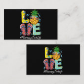 Pharmacy Tech Hallo Summer Happy Day School Visitekaartje (Voorkant / Achterkant)