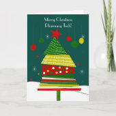Pharmacy Tech Kerst Kaarten #6 Boom Ontwerp (Voorkant)