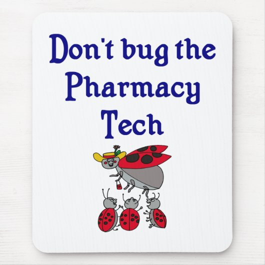Pharmacy Tech Mousepad Muismat (Voorkant)
