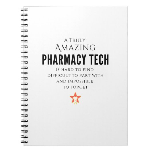 Pharmacy Tech Notitieboek (Voorkant)
