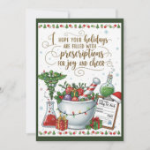 Pharmacy Tech Nurse Christmas Kaart Joy Cheer (Voorkant)