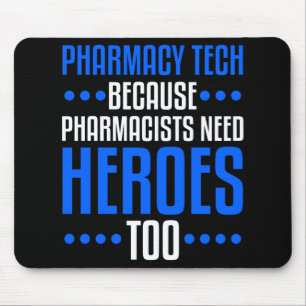 Pharmacy Tech Pharm Technicia Funny gift Muismat