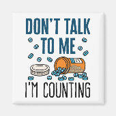 Pharmacy Tech praat niet tegen me, ik tel. Magneet (Voorkant)