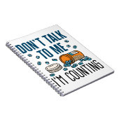 Pharmacy Tech praat niet tegen me, ik tel. Notitieboek (Rechterzijde)