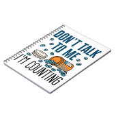 Pharmacy Tech praat niet tegen me, ik tel. Notitieboek (Linkerzijde)