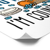 Pharmacy Tech praat niet tegen me, ik tel. Poster (Hoek)