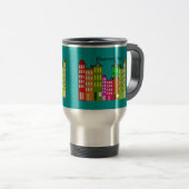 Pharmacy Tech Travel mug Retro Art Reisbeker (Voorkant rechts)