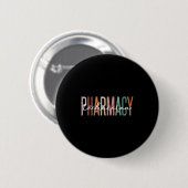 Pharmacy Technician Certified Pharm Tech Pharmacis Ronde Button 5,7 Cm (Voorkant /achterkant)