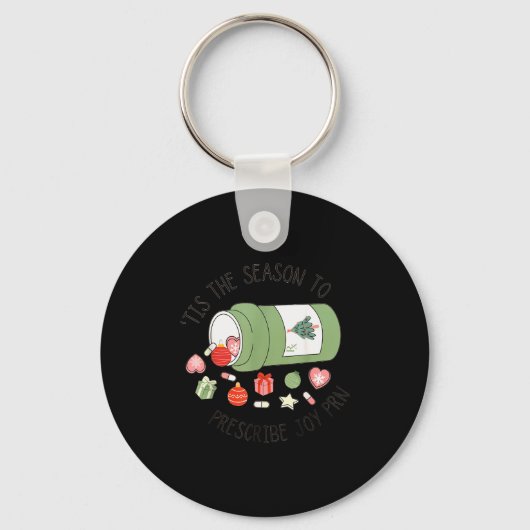 Pharmacy Technician Christmas Pharmacy Graduation  Sleutelhanger (Voorkant)