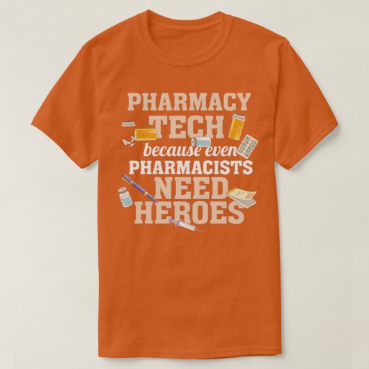 Pharmacy Technician I Pharmacy Tech Shirt I Pharma (Design voorkant)