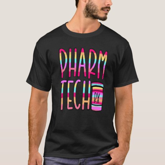 Pharmacy Technician Pharm Tech Pharmacist Medicine T-shirt (Voorkant)