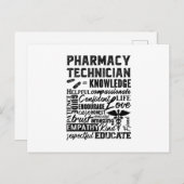 Pharmacy Technician Quote Medicine Pharmacists Briefkaart (Voorkant / Achterkant)