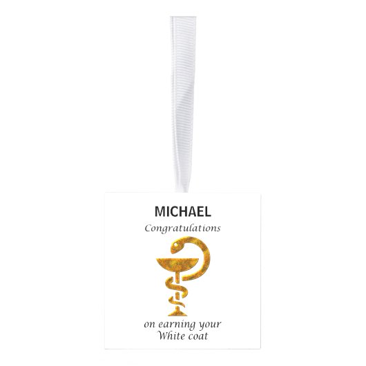 Pharmacy White Coat Ceremony Gefeliciteerd Decoratie (Rechts)