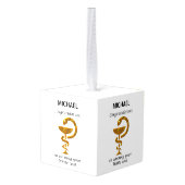 Pharmacy White Coat Ceremony Gefeliciteerd Decoratie (Achter hoekig)