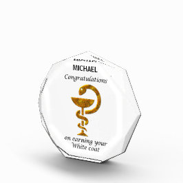 Pharmacy White Coat Ceremony Gefeliciteerd Fotoblokken