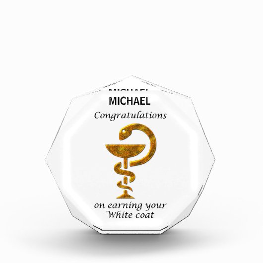 Pharmacy White Coat Ceremony Gefeliciteerd Fotoblokken (Voorkant)