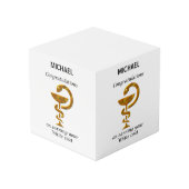 Pharmacy White Coat Ceremony Gefeliciteerd Kubus (Achter hoekig)